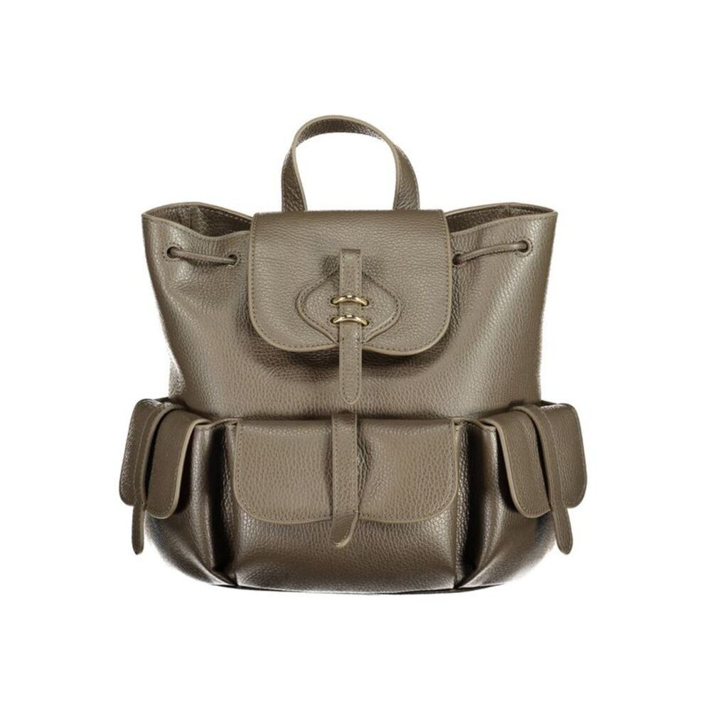 Coccinelle Brown Leather Women's Backpack